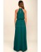 Essence of Style Teal Green Maxi Dress